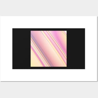 Pink Stripes Posters and Art